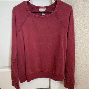 Target Universal Threads Burgundy Sweatshirt
